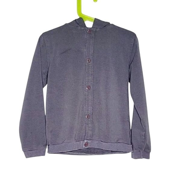 Again & I new York Grey Sweater Size 8 years - Picture 1 of 3